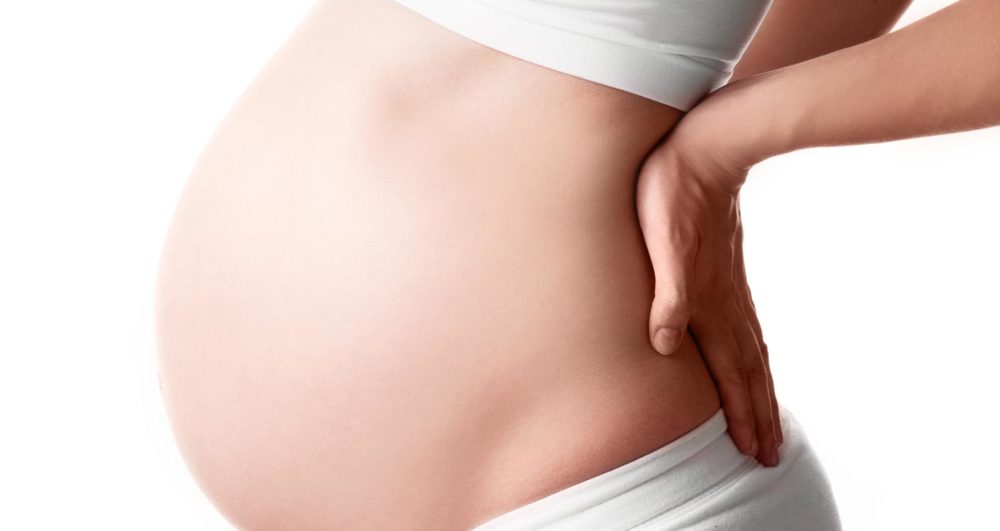 Bindeweisen gegen Rückenschmerzen in der Schwangerschaft
